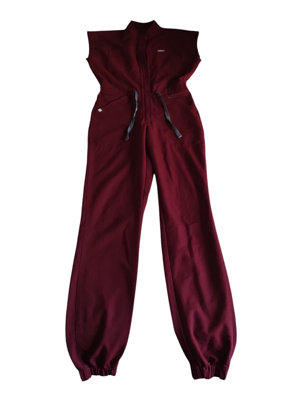 Figs XXS Red Rafaela Jumpsuit